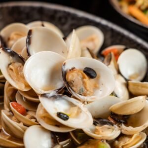 Almejas al Ajillo Chino