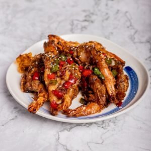 Langostinos Mongolian