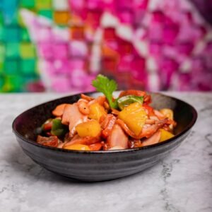 Puerco Asado con Salsa Agridulce