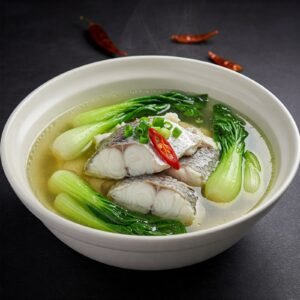 Sopa de Pescado Estilo Chino