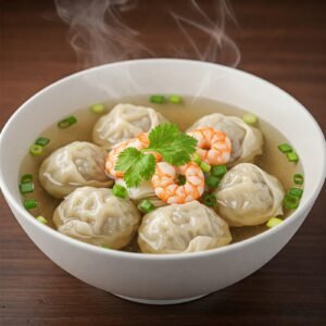 Sopa Wantón de Camarón